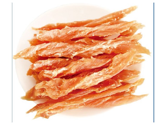 Dried Screwed Chicken Slice VPC-07 - Chicken Jerky dog treats OEM from China