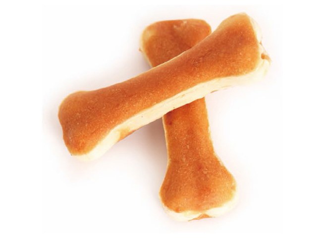 Bone with Chicken VPC-26 - Chicken Jerky dog treats OEM from China