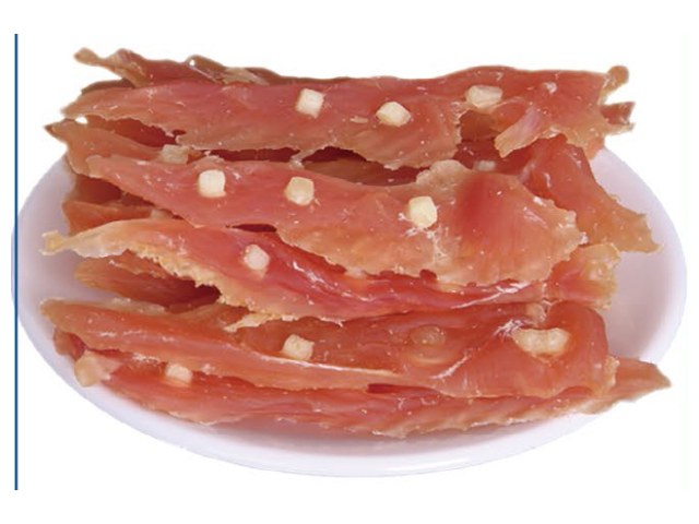 Chicken with Cheese VPC-32 - Chicken Jerky dog treats OEM from China