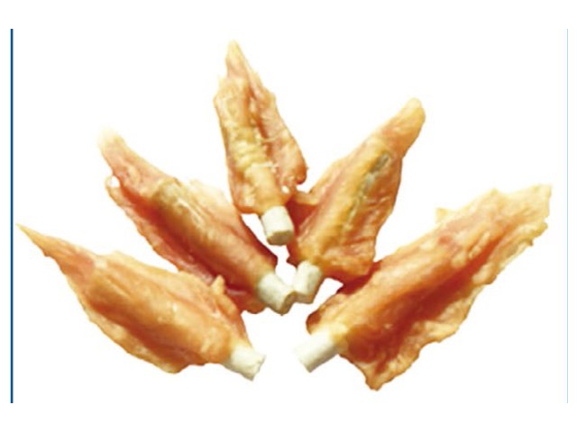 Chicken on Rods Twisted VPC-39 - Chicken Jerky dog treats OEM from China