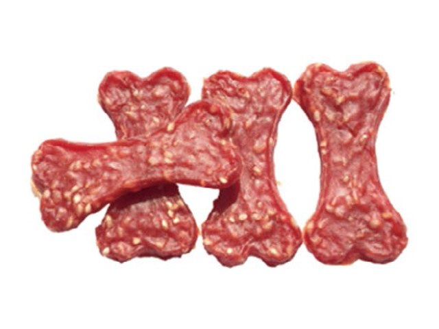 Bone Shape Duck with Rice VPD-13 - Duck Jerky dog treats OEM from China