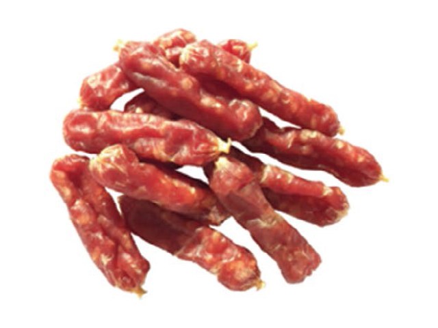 Dried Duck and Rice Sausage VPS-11 - Sausage dog treats OEM from China