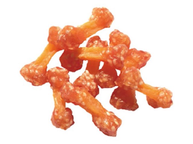 Soft Chicken Dumbbell with Sweet Potato and Rice VPV-02 - Fruit & Vegetable dog treats OEM from China
