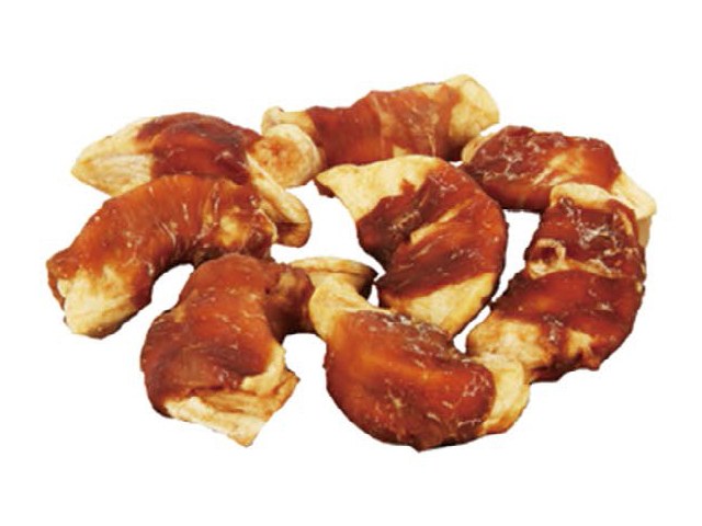 Apple Chip Twisted by Duck VPV-09 - Fruit & Vegetable dog treats OEM from China